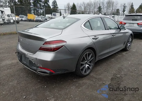 2025 Genesis G70 2.5T Rwd from USA, damaged, VIN KMTG34SC2SU156381